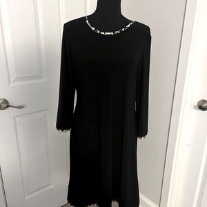 Little black dress-great for holiday parties!